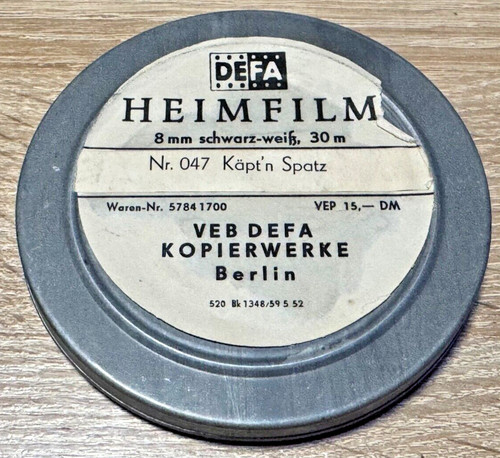 Defa heimfilm 047 käptn - heimfilm, nr.047