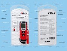 Digitales Laser Distanzmessgerät Entfernungsmesser Cimco 211562 21 1562 NEU OVP