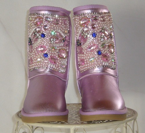 Boots stiefel pink lila - boots,