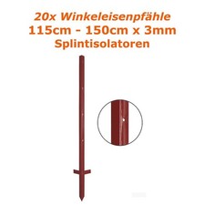 Winkeleisenpfähle
