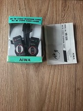 VINTAGE AIWA HR - S 08 FM/AM Stereo Radio Headphone