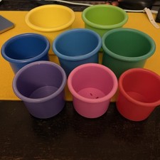 Sandspielzeug Set Sandkasten Spielzeug Sand Strand Eimer Becher 8-Teile Cup