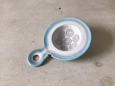 Altes seltenes Emaille Teesieb