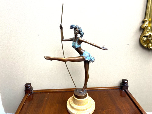 Bronze skulptur tänzerin - bronze,