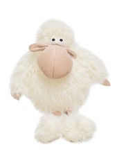 Kantenhocker Schaf mit Fell |