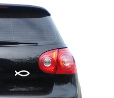 Aufkleber Jesus Fisch Ichthys