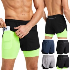 Herren 2 in 1 Sport Shorts
