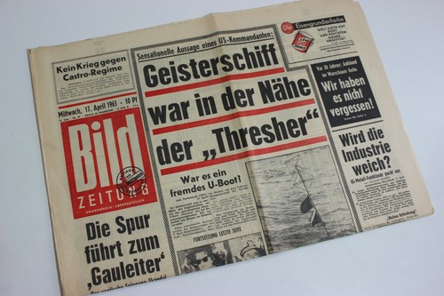 Bildzeitung 1963 april - bildzeitung,