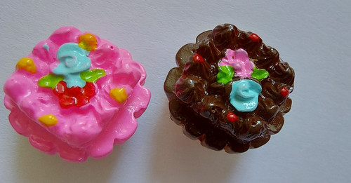 Ohrclips törtchen torte - ohrclips,