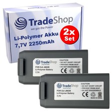 2x LiPo Akku 7,7 2250mAh für