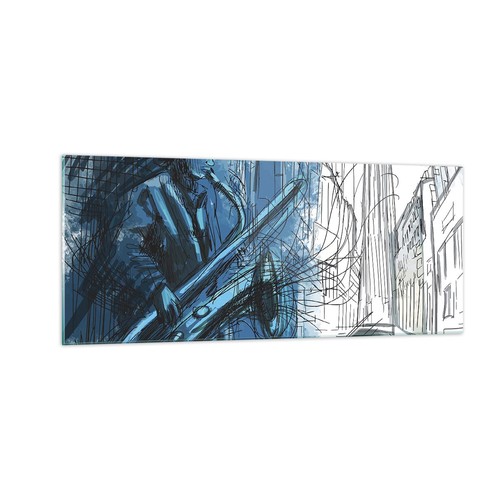 Wandbilder 100x40cm glasbild - 100x40cm,