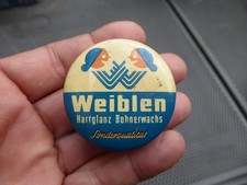 Alte kleine Blechdose - Kaufladen Grösse - Hartglanz Bohnerwachs Weiblen