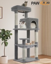 Kratzbaum XXL Katzenbaum Katzenkratzbaum Kletterbaum Spielbaum für Katzen 143cm
