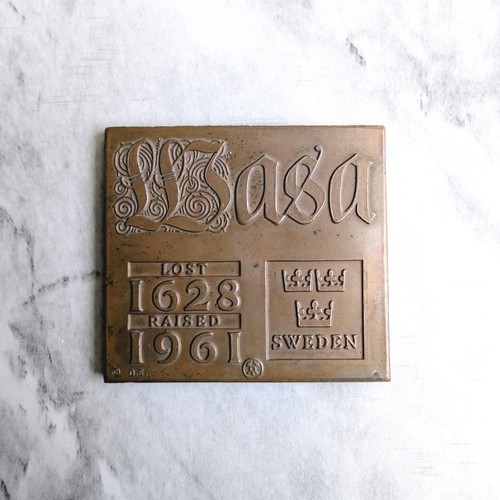 Wasa 1628 1961 bronze - wasa,