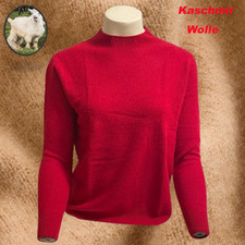 Modischer Damenpullover 100% Kaschmir Wolle Kl. Stehkragen Top Qualität  Neu