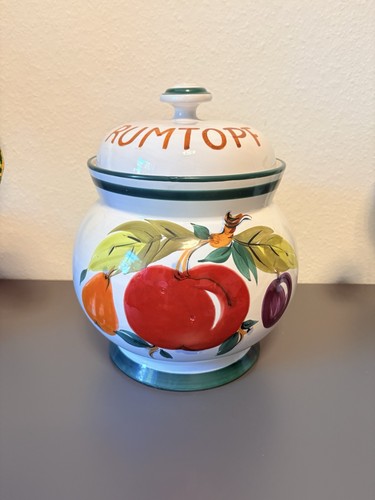 Großer rumtopf aus keramik - großer,