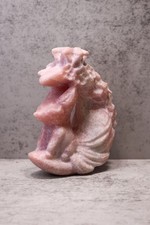 Rosa Opal Kitsune Mineral Stein Kristall