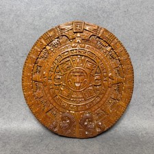 Azteken Maya Holz Kalender
