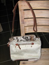 Pelz Tasche echt Ledertasche