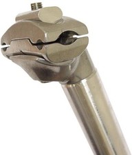 Sattelstütze ATB ø26,8 mm / 350 mm Aluminium - Silber