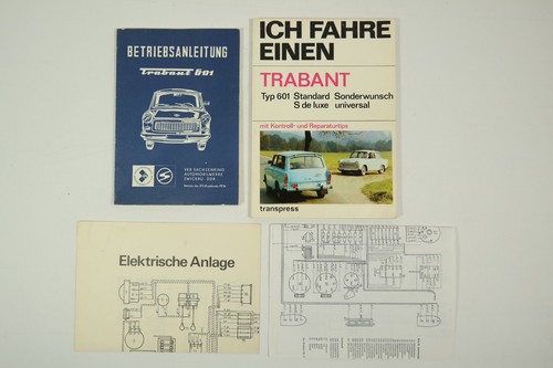 Trabant 601 betriebsanleitung - trabant,