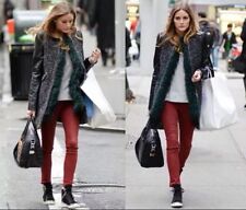  ZARA  BOUCLE TWEED LEATHER