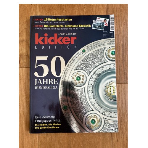 Kicker jubiläumsausgabe - jubiläumsausgabe, 50