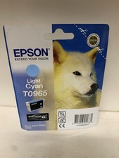 Original Epson T0965 C13T09654010 Light Cyan Stylus Photo R2880 Husky