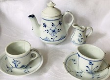 Antik Puppenküche Porzellan