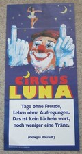 Circus luna plakat - luna,