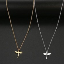 Halskette Libelle Edelstahl