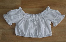 Dirndl Bluse weiß Isar