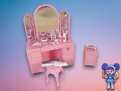 Barbie vanity nightstand - &,