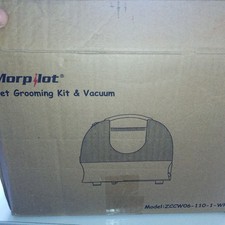 Morpilot pet grooming vacuum kit 12000 pa leise, komplett mit Schermaschine