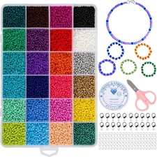 Rocailles Glasperlen 24000