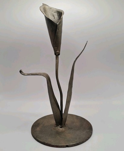 Handgeschmiedete metallblume - handgeschmiedete,