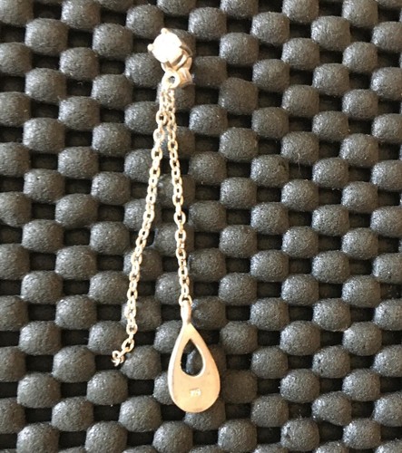 Einen silber ohrring 925 - ohrring,