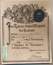 1021  Besitz Zeugnis für