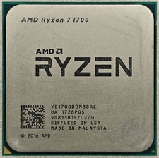 AMD Ryzen 7 1700 Octa Core