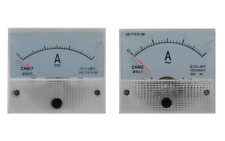 Analog Amperemeter AC / DC Einbauinstrument Messinstrument Einbau Panel