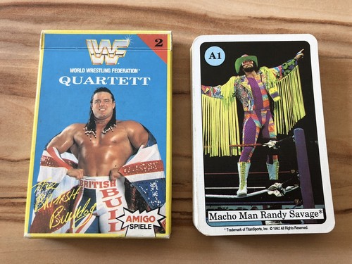 Amigo wwf wrestling - wwf, quartett