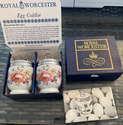 Vintage royal worcester egg - vintage,