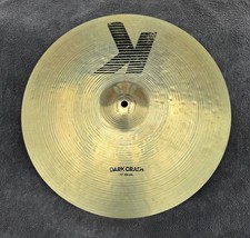 Zildjian K 17" Dark Crash Becken, hand hammered, selected, aus Studioauflösung