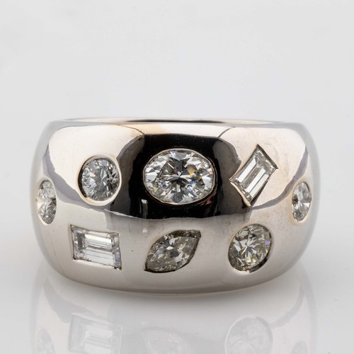 Ring 750 18k weißgold - 750/18k,