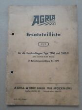 Agria Einachsschlepper 2800 +