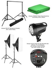 Fotostudio Equipment, nur dreimal benutzt
