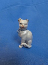 Porzellan Figur Katze für