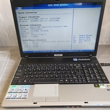 MSI Mega Book M670 MS-1632 AMD Turion 64 x2 Win XP TL-50 1,60 GHz Vintage Laptop