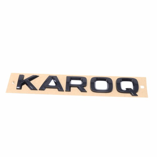 Skoda karoq schriftzug schwarz - schriftzug,