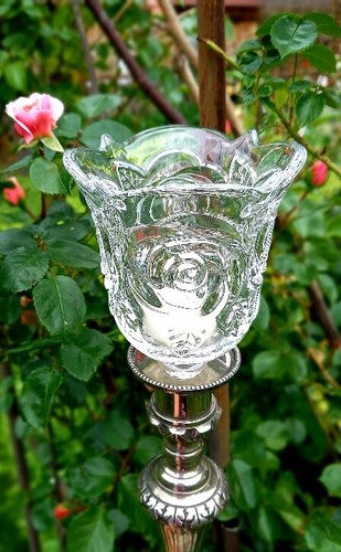 Windlichtaufsatz roses - windlichtaufsatz,